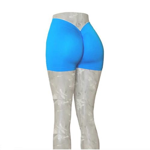 Short De Yoga Taille Haute En Nylon Pour Femme,Vêtements De Sport,Fitness,Entraînement,Gym,Course À Pied,Leggings Froissés,Fjjogging,2024