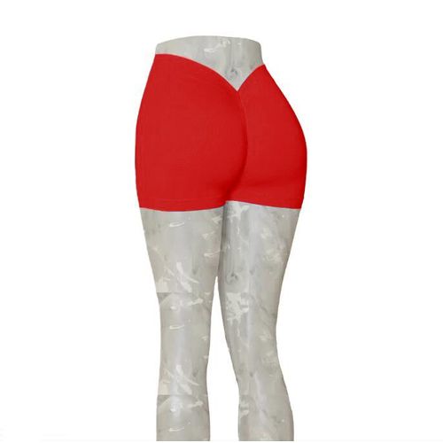 Short De Yoga Taille Haute En Nylon Pour Femme,Vêtements De Sport,Fitness,Entraînement,Gym,Course À Pied,Leggings Froissés,Fjjogging,2024