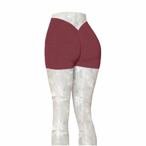Short De Yoga Taille Haute En Nylon Pour Femme,Vêtements De Sport,Fitness,Entraînement,Gym,Course À Pied,Leggings Froissés,Fjjogging,2024