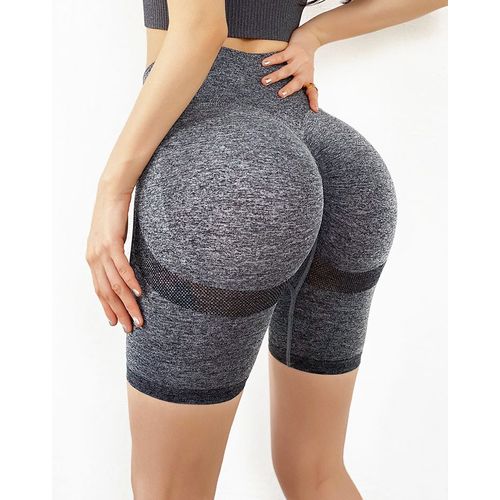 Short De Sport Taille Haute Pour Femme,Short De Yoga,Push Up,Nylon Doux,Fitness,Short De Course,Leggings D'entraînement,Short De Gym Pour Femme