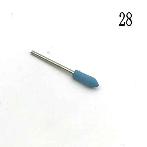 Polisseuse Dentaire En Caoutchouc Et Silicone,Foret À Ongles,Accessoires De Perceuse,Outils De Polissage Des Pieds,1 Pièce #S 