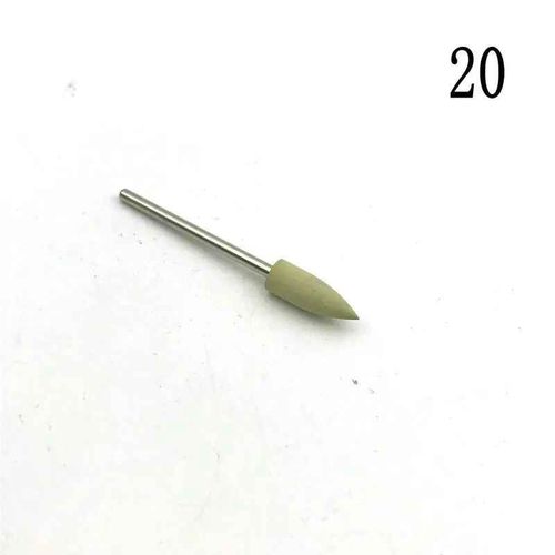 Polisseuse Dentaire En Caoutchouc Et Silicone,Foret À Ongles,Accessoires De Perceuse,Outils De Polissage Des Pieds,1 Pièce #K 