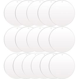 Feuilles De Cercle En Acrylique Transparent, Plaque, Disque Rond