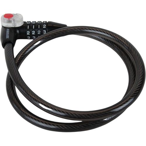 Antivol À Combinaison Avec Câble Led - 12 X 1000 Mm - Antivol Blindé - Pour Vélo Électrique, Cyclomoteur, Moto
