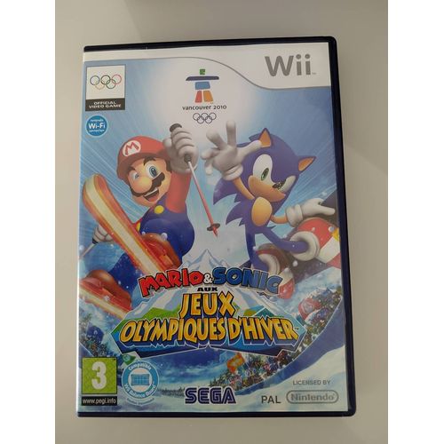 Mario Et Sonic Aux Jeux Olympiques D'hiver