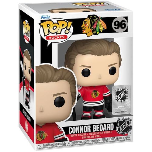 Figurine Funko Pop - Lnh: Ligue Nationale De Hockey N°96 - Connor Bedard (83022)