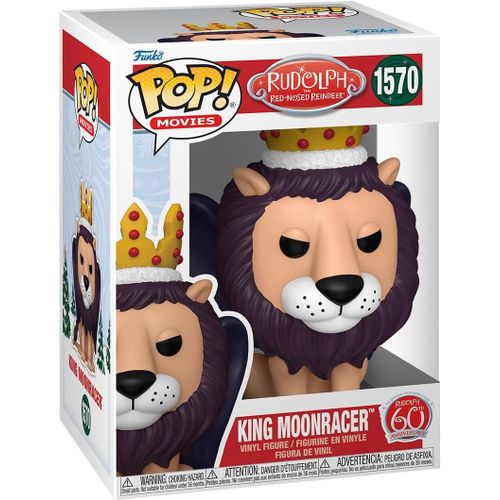 Rudolph Le Petit Renne Au Nez Rouge - Figurine Pop! King Moonracer 9 Cm