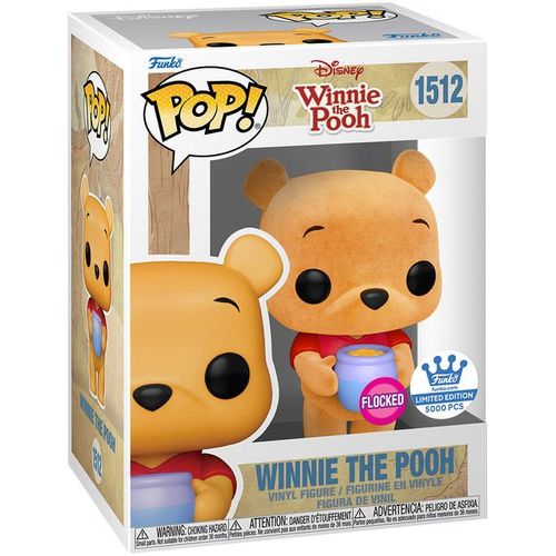 Figurine Funko Pop - Winnie L'ourson [Disney] N°1512 - Winnie L'ourson - Flocked (81871)