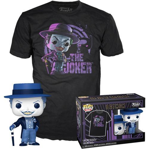 Figurine Funko Pop - Dc Super-Héros N°337 - Le Joker (Batman 1989) - T-Shirt (80440)