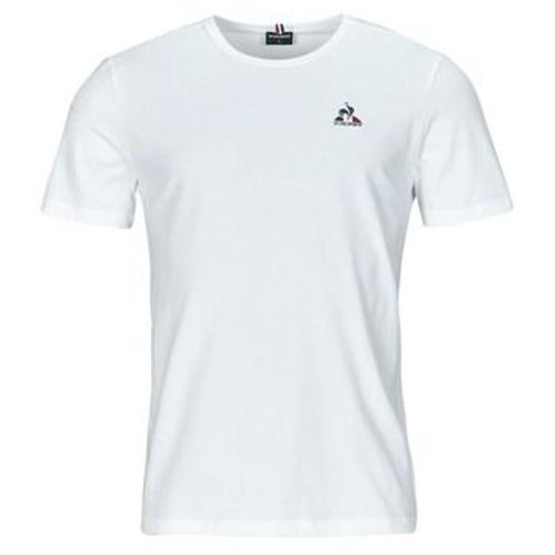 T-Shirt Le Coq Sportif Ess Tee Ss N°1 M Blanc