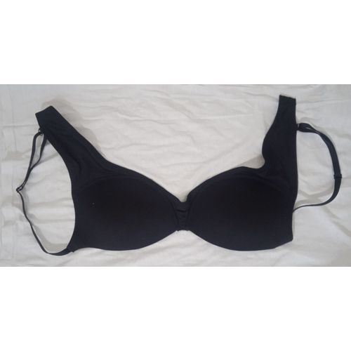 Soutien-Gorge Noir Neuf Sans Étiquette Taille 36c Modèle Coque
