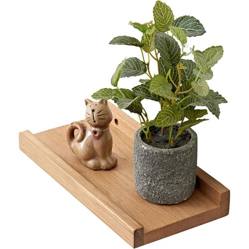 Étagère Flottante Rustique En Chêne Massif De 30,5 Cm Pour Support Mural Dissimulé, Étagère Murale À Suspendre, Organiseur De Rangement Pour La Maison, Bibliothèque, Étagère À Rebord