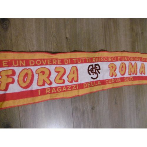 Écharpe Collector Supporter Forza Roma