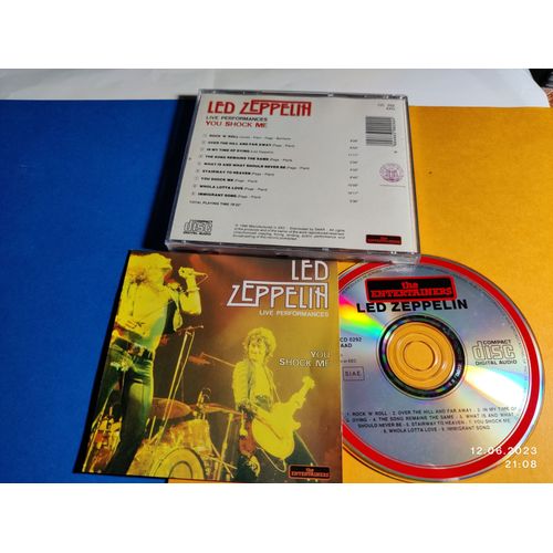 Led Zeppelin Live Performances. You Shock Me Cd Import