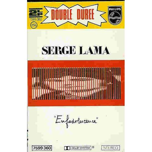 Serge Lama - Enfadolescence - Cassette Audio