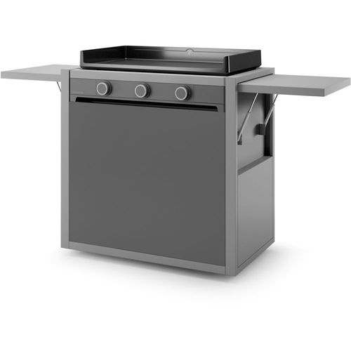 Chariot Plancha FORGE ADOUR CH MAF 75 en acier fermé pour Modern 75