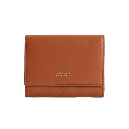 Portefeuille Calvin Klein Original multi volets Femme Cognac