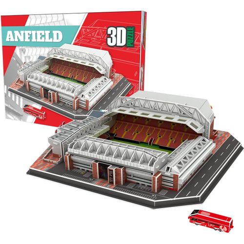 3d Stade De Football Puzzle Diy Jouets De Construction Ensembles (Anfield Stade 113 Pièces)
