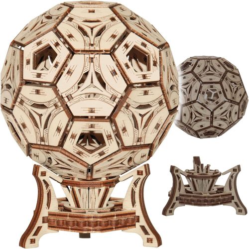 Maquette En Bois À Construire - Organisateur Multifonctionnel De La Tasse De Football - Casse Tête, Puzzle 3d, Diy - Coupe Au Laser, Cadeau Pour Homme, Mari, Partenaire, Collègue