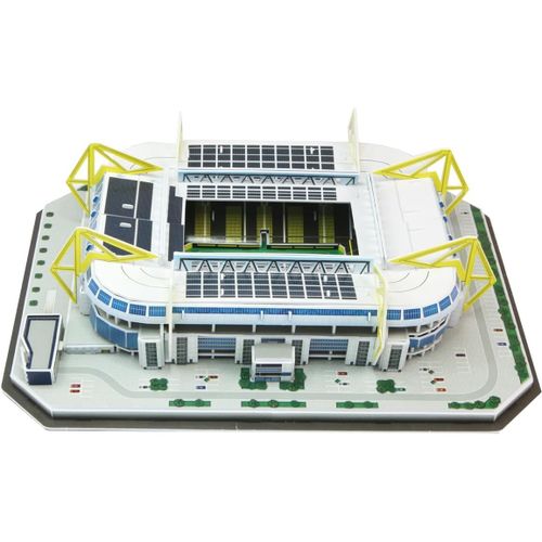 Iduna Park Puzzle-Stade 3d - Petit Stade De Football 3d Pour Les Enfants Et Les Adultes - Mini Modèle De Stade De Football - Maquette De Construction - 153 Pcs