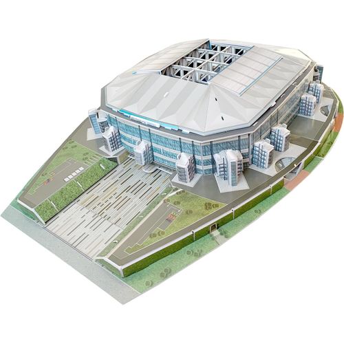 Veltins Arena Stadion Puzzle 3d - Puzzle-Stade 3d - Stade De Football 3d Pour Les Enfants Et Les Adultes - Modèle De Stade De Football - Maquette De Construction - 147 Éléments