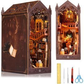 Book Nook, Diy Nook Kit, Rolife Book Nook, Puzzles En Bois 3d Nook Kit, Maison De Poupée, Book Nook, Kit De Bricolage Pour Une Petite Maison, Pour Les Personnes De 15+
