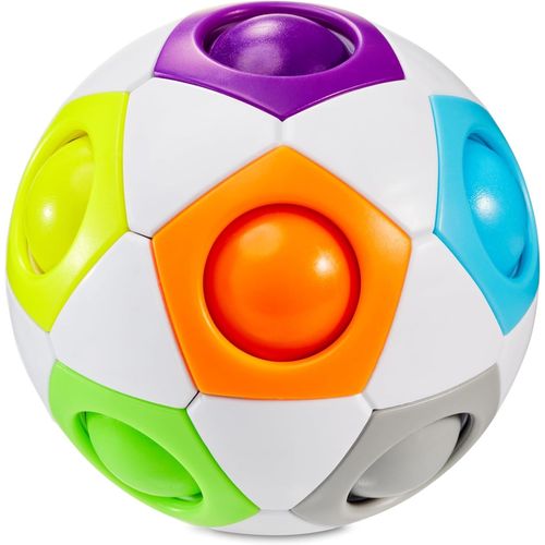 Boule Magique Édition Football I Jeu D'adresse Pour Adultes Et Enfants I Boule Magique Arc-En-Ciel Jeu De Puzzle Pour Filles Et Garçons À Partir De 6 Ans.