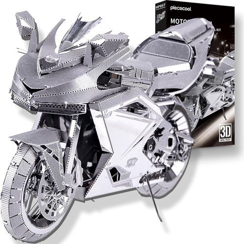 Puzzle 3d Metal Motos, Maquette Moto De Acier Inoxydable 430, Restauration 100%, Maquette Metal, Cadeau D'anniversaire Pour 3d Puzzle Adulte, 72 Pièces