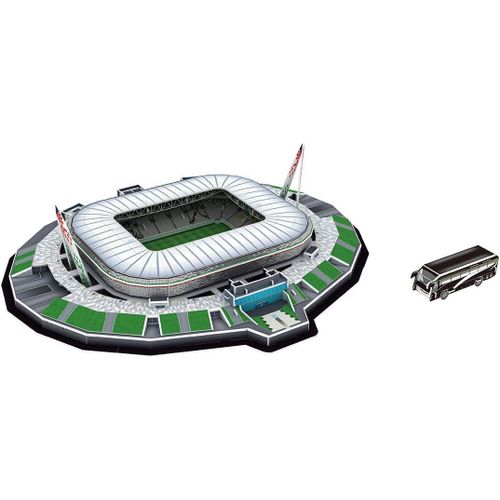 Puzzle En Trois Dimensions 3d Célèbre Dans Le Monde Entier Terrain De Football Puzzle Pour Enfants Garçons Jouet Avec Insert De Sort Bricolage (Juven Stadium(Italie))
