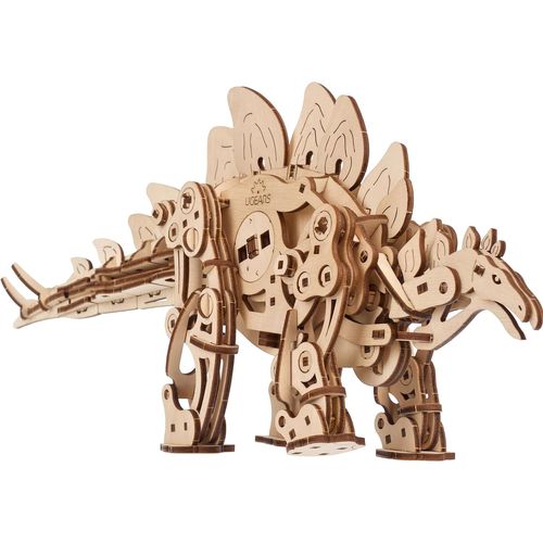 Stégosaure Maquette En Bois À Construire - Puzzle 3d Dinosaure En Bois - Puzzle Bois 3d Mécanique Avec Mouvements Authentiques - Construction Adulte Pour Passionnés De Maquettes Et Modélisme