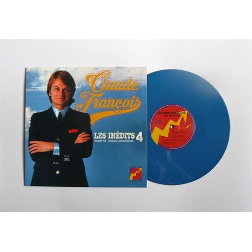 25cm Les Indits De Claude Franois N4 - Vinyle Bleu - Flche - dition Limite - Claude Franois