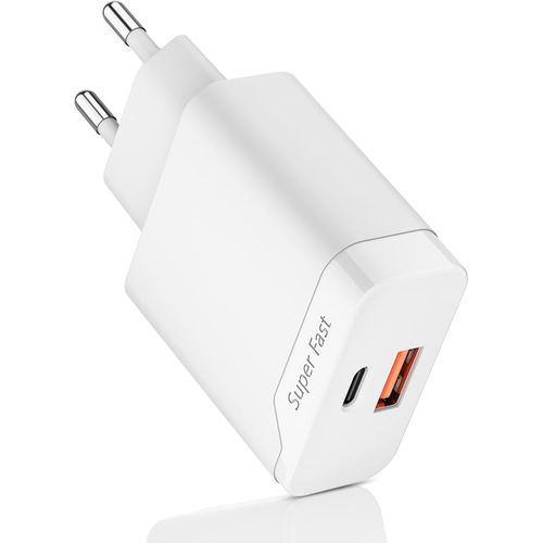 25w Prise Usb C,2 Ports Chargeur Usb Rapide Pour Samsung Galaxy A15/ A05s/ A55/ A25/ A35/ A14/ A34/ S23 Fe/ S24,Iphone,A Pple Watch,Huawei,Xiaomi,Pd+Qc Embout Adaptateurmulti Secteur Type C