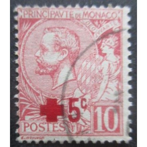 Monaco N°26 Croix Rouge Oblitéré