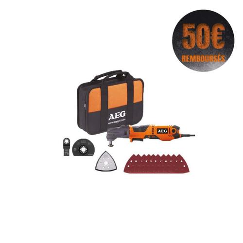 Meuleuse AEG - BEWS18-125BLPX2-502C - 18V Brushless - 125mm - 2 batteries 5,0Ah - Chargeur