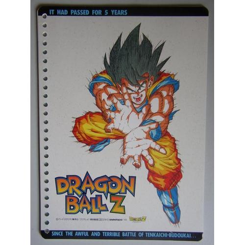 Dragon Ball Z - Recharge Pour Cahier À Spirales - A4