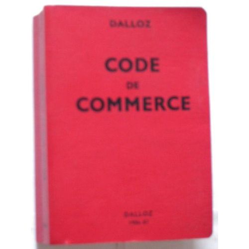 Code De Commerce