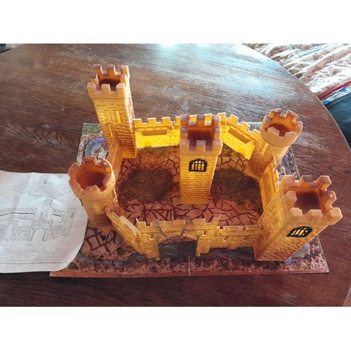 No Starlux Autres Elastolin Hotte Aux Jouets Etc ... Château Fort Plastique
