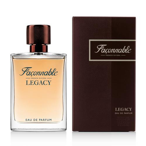 Façonnable - Legacy 90ml - Eau De Parfum Homme - Senteur Boisée, Orientale & Épicée 