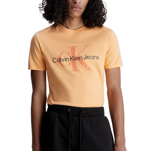 T-Shirt Slim Logo Orange - J30j320806sfx - Xxl