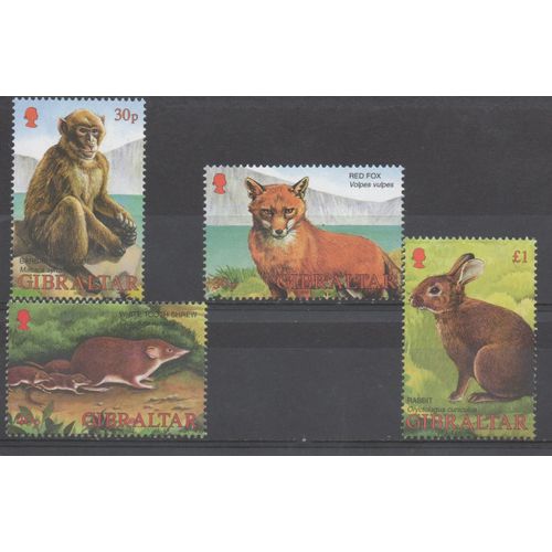 Gibraltar Timbres Vie Sauvage 2002
