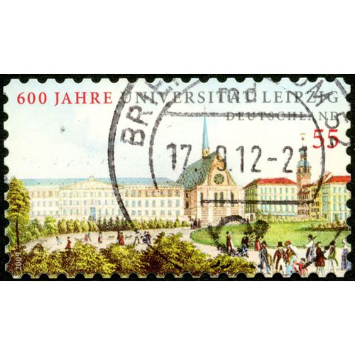 Timbre Oblitéré Deutschland, 600 Jahre Universitat Leipzig, 2009, 55
