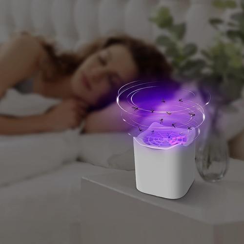 Home Lampe Anti Moustique,USB Tue Mouche Electrique Piege a Moustique, Tueur d'Insectes Pas Bruit Tueur de Moustiques Efficace