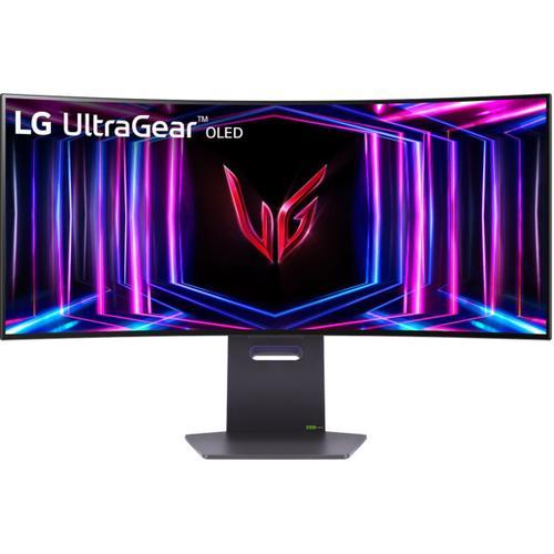 LG UltraGear 34GS95QE-B - Moniteur OLED - jeux - incurvé - 34" (33.9" visualisable) - 3440 x 1440 UWQHD @ 240 Hz - 275 cd/m² - 1500000:1 - DisplayHDR 400 True Black - 0.03 ms - 2xHDMI...