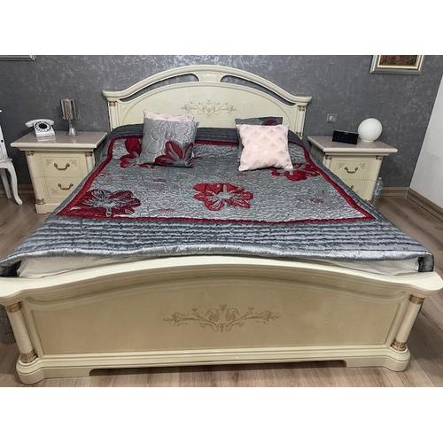 Très Belle Chambre Adulte Complète Laqué Beige Lit 160