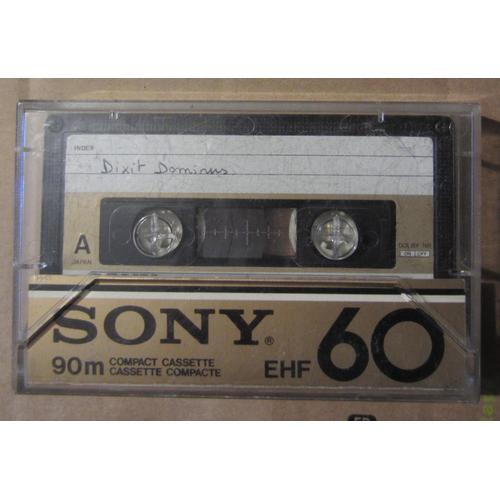 Sony EHF 60 Compact Cassette Audio 1979 K7 Tape Vintage