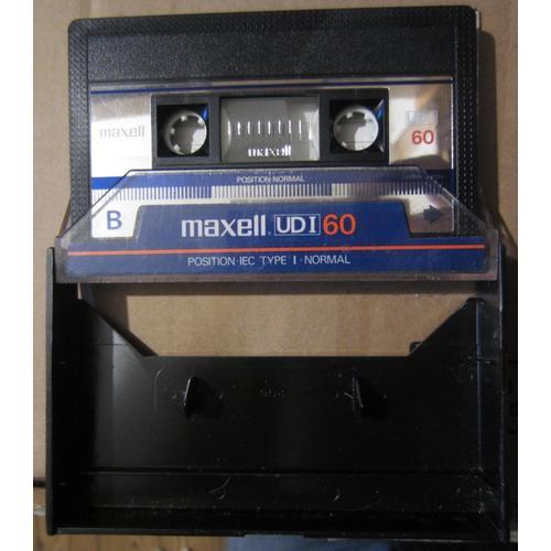 Maxell UDI 60 1985 Cassette Audio K7 Tape Vintage