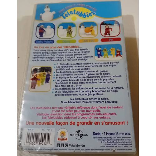 Cassette vhs teletubies.