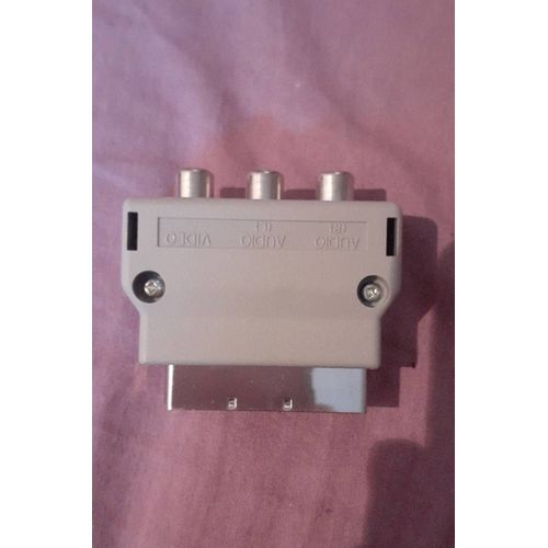 Adaptateur Wii Officiel (Rca/Av - Péritel)