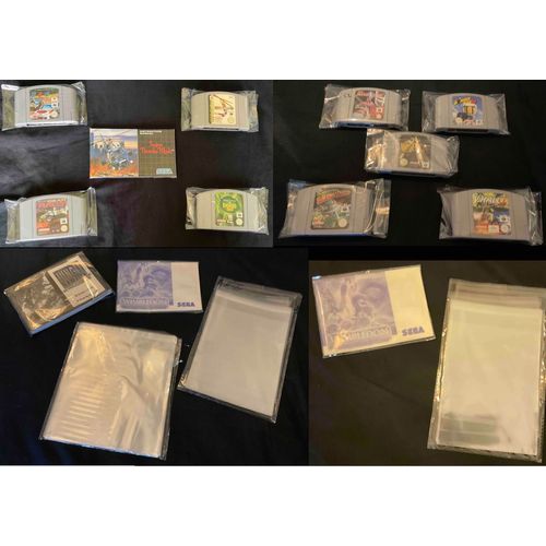 Polybags X 50 (Protection Jeux Vidéos)