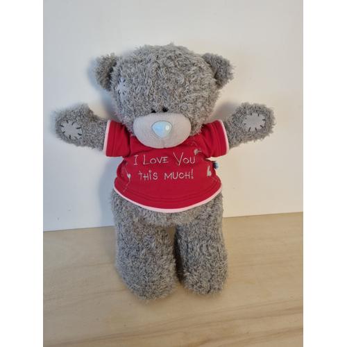 Peluche Grand Ours Gris Me To You